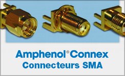 Connecteurs SMA d'Amphenol Connex
