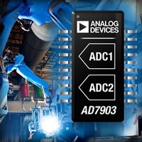 Image of Analog Devices' AD7902/AD7903 Analog-to-Digital Converter
