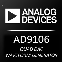 Image of Analog Devices' AD9106 and AD9102 DACs