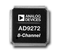 Image of Analog Devices' AD9272: Octal LNA/VGA/AAF/ADC and Crosspoint Switch