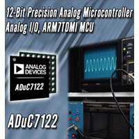 Image of Analog Devices' ADuC7122 Precision Analog Microcontroller