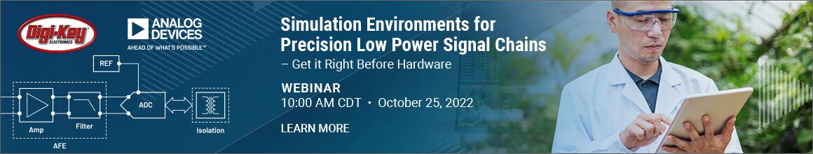 Analog Devices Webinar Banner