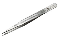 Image of Aven Tools EZ Grip Micro-Serrated Tweezers