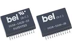 Image of Bel Fuse's Ethernet Module 100 W 4-pair PoE for NBASE-T / 802.3bz, bt Standards