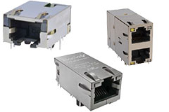 Image of Bel Magnetic Solutions' Marvell-Compatible Ethernet 10GBase-T MagJack® ICMs 