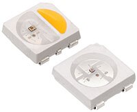 Image of Bivar SMTLA5050 Series SMD Top View Addressable LED