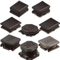 Image des inductances de puissance semi-blindées série SRN de Bourns Inc