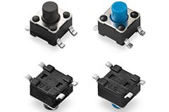 Image of C&K PTS647 Series Tactile Switches
