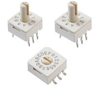 Image of CTS' 221 Series Rotary DIP Switch