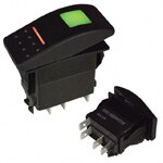 Image of Carling Technologies' V-Series Sealed Rocker Switch