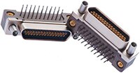 Cinch Connectivity Solutions 高溫 Dura-Con Micro-D 175C 插頭與 PCB 連接器的圖片