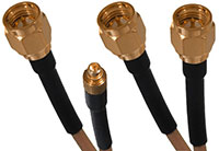 Image of Cinch Connectivity Solutions' RG-174 Cable Assemblies