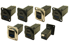 Image of CLIFF Electronics Next-Generation USB-C®/USB-A Feedthrough Connectors