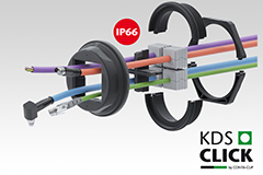 Image of Conta-Clip's KDS-R Round Cable Entry System