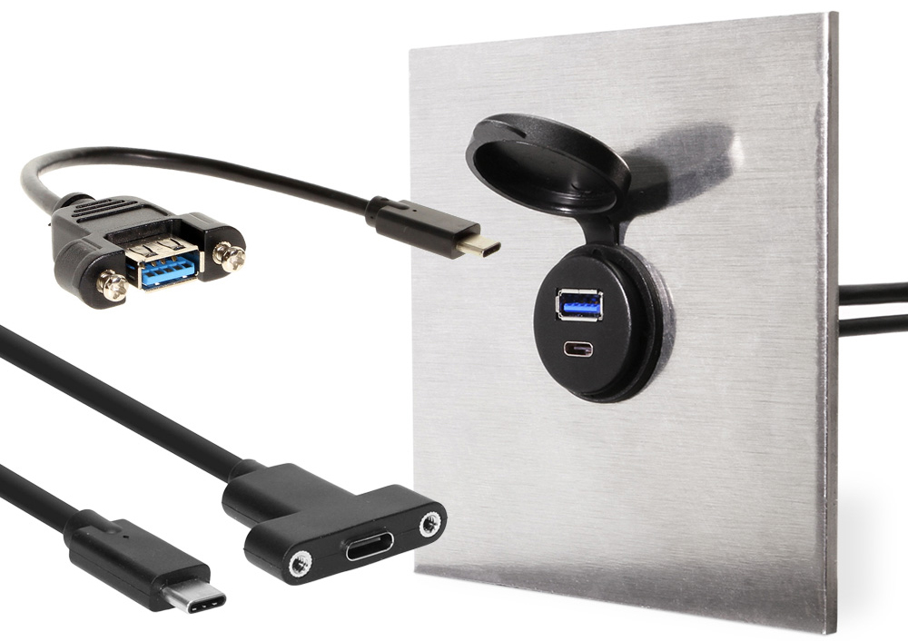 Digikey Usb Camera Panel Mount USB Cables - Coolgear | DigiKey