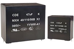 Image of Cornell Dubilier MXH Series Capacitors for Harsh Environments