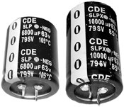 Cornell Dubilier Electronics 的 SLP 和 SLPX 系列電容圖片