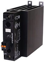 Abbildung: 45 mm breites DIN-Schienen-SSR Nova22 von Crydom