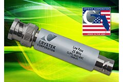Image of Crystek's CLPFL Series BNC Type Low Pass filter