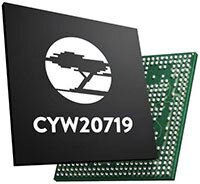 Infineon Technologies 的 CYW20719 双模蓝牙 5.0 无线 MCU 的图