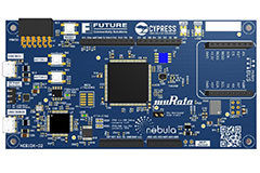 Image of Infineon's Nebula™ IoT Reference Design Board