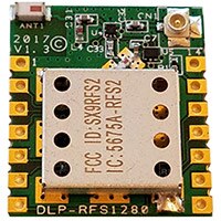 DLP Design 的 DLP-RFS1280 2.4 GHz 预认证型 LORA 收发器模块的图片
