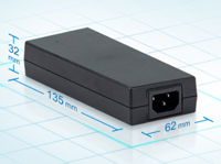 「DeltaのMEAシリーズ AC-DC医療用アダプタ」の画像