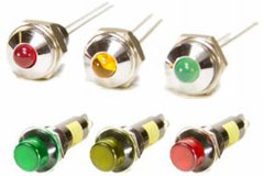 600 Series LED Panel-Mount Indicators - Dialight