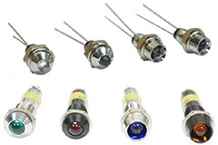 670 Series LED Panel-Mount Indicators - Dialight