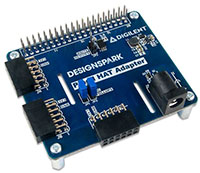 Image of Digilent's Pmod HAT Adapter: Pmod Expansion for Raspberry Pi