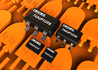 Bild der Mehrzweckbausteine 74AUP1Gxx von Diodes Incorporated