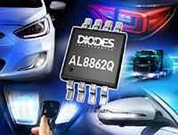 Image of Diodes' AL8862Q Buck LED Driver