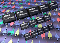 Bild moderner Logikbausteine mit extrem niedriger Leistungsaufnahme