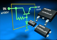 Image of Diodes Incorporated's High-Voltage Linear Regulator Transistors