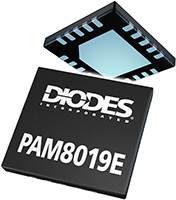 Image of Diodes Incorporated PAM8019E Class-D Audio Amplifiers