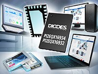 Image of Diodes PI2EQX1693x Linear ReDrivers