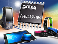 Image of Diodes' PI4ULS5V106 Bi-Directional Level Shifter