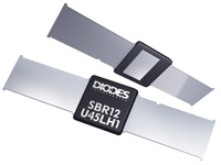 Bild des flachen Gleichrichters SBR12U45LH1 von Diodes