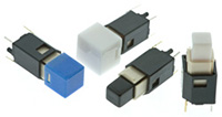Image of E-Switch's LP2 Illuminated Pushbutton Switches 