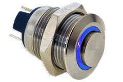 PV0 Series Anti-Vandal Switches - E-Switch