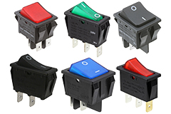 RB1/RB2 Rocker Switches - E-Switch | DigiKey