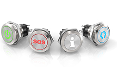 Image of EAO Series 82 Anti-Vandal Pushbutton Switches