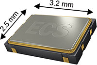 Image of ECS' ECS-TX032-S3 Stratum III Series TCXO Oscillator 