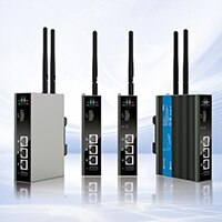 Image des ordinateurs industriels série ED-IPC2200 d'EDATEC avec Raspberry Pi CM4