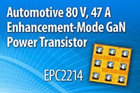 Image of EPC's EPC2214 Automotive Qualified 80 V eGaN® FET