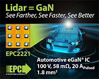 Image of EPC's EPC2221 – Automotive Qualified 100 V Dual FET with Common Source