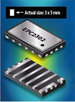 EPC 採用 PQFN 封裝的 GaN FET 的圖片