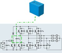 Image of EPCOS' B3277 High Density Series Film Capacitors
