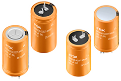 Image of EPCOS/TDK B43655/B43656 Series Aluminum Electrolytic Capacitors