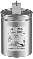 Image of EPCOS' PhaseCap Energy Plus PFC Capacitors 